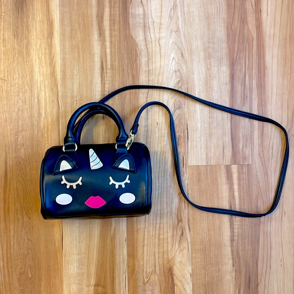 Betsy Johnson unicorn crossbody purse